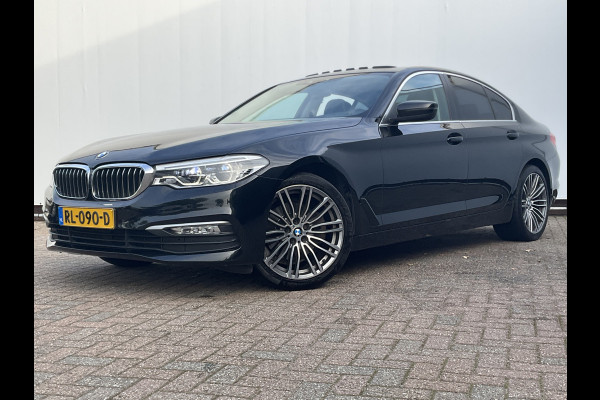 BMW 5 Serie 520D High Executive Pano.dak Leer Memory Stoelverw Led NL-Auto Volledig-OH! BMW 5 Serie 520D High Executive Pano.dak Leer Memory Stoelverw Led NL-Auto Volledig-OH!