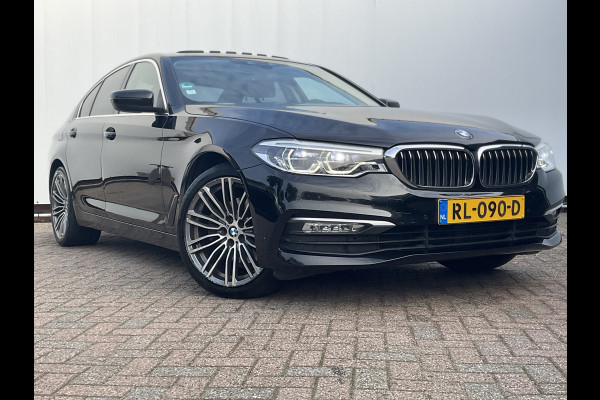 BMW 5 Serie 520D High Executive Pano.dak Leer Memory Stoelverw Led NL-Auto Volledig-OH! BMW 5 Serie 520D High Executive Pano.dak Leer Memory Stoelverw Led NL-Auto Volledig-OH!
