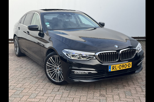 BMW 5 Serie 520D High Executive Pano.dak Leer Memory Stoelverw Led NL-Auto Volledig-OH! BMW 5 Serie 520D High Executive Pano.dak Leer Memory Stoelverw Led NL-Auto Volledig-OH!