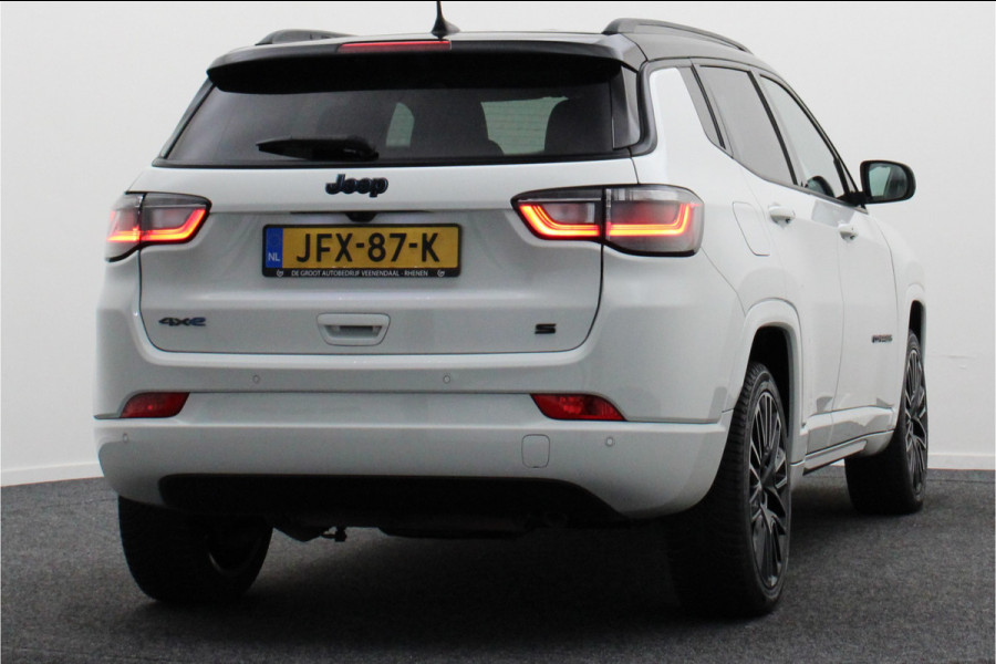 Jeep Compass 4xe 240 Plug-in Hybrid Electric S Leer, Virtual Cockpit, Camera, ACC, Apple Carplay, Rijstrooksensor, 19''