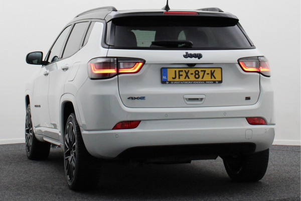 Jeep Compass 4xe 240 Plug-in Hybrid Electric S Leer, Virtual Cockpit, Camera, ACC, Apple Carplay, Rijstrooksensor, 19''