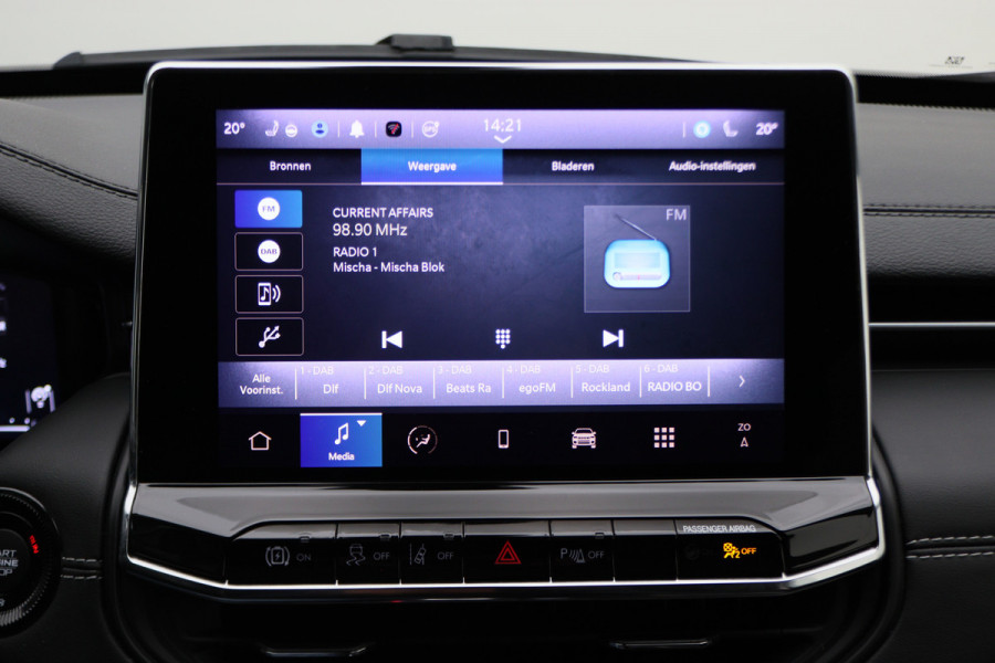 Jeep Compass 4xe 240 Plug-in Hybrid Electric S Leer, Virtual Cockpit, Camera, ACC, Apple Carplay, Rijstrooksensor, 19''