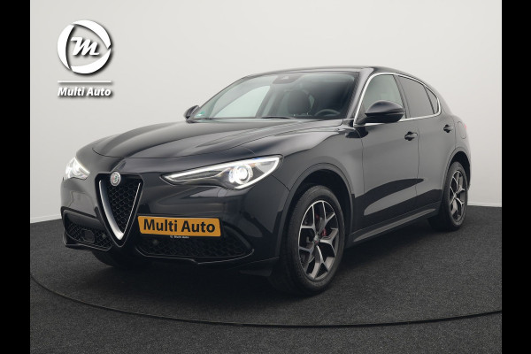 Alfa Romeo Stelvio 2.0 T AWD B-Tech Business Edition Automaat 200pk | Adaptive Cruise | Lederen Sportstoelen Memory & Verwarmd | Camera | Stuurwiel Verwarmd | Navigatie | DAB |