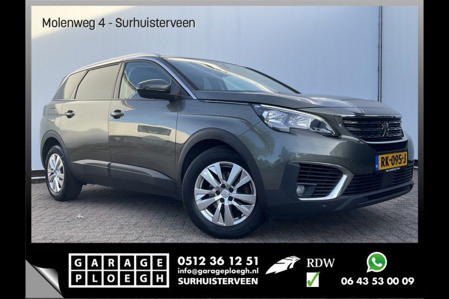 Peugeot 5008 7-Pers 1.2 PureTech Automaat Nav/Cam Carplay Cruise Voll.Onderhouden!