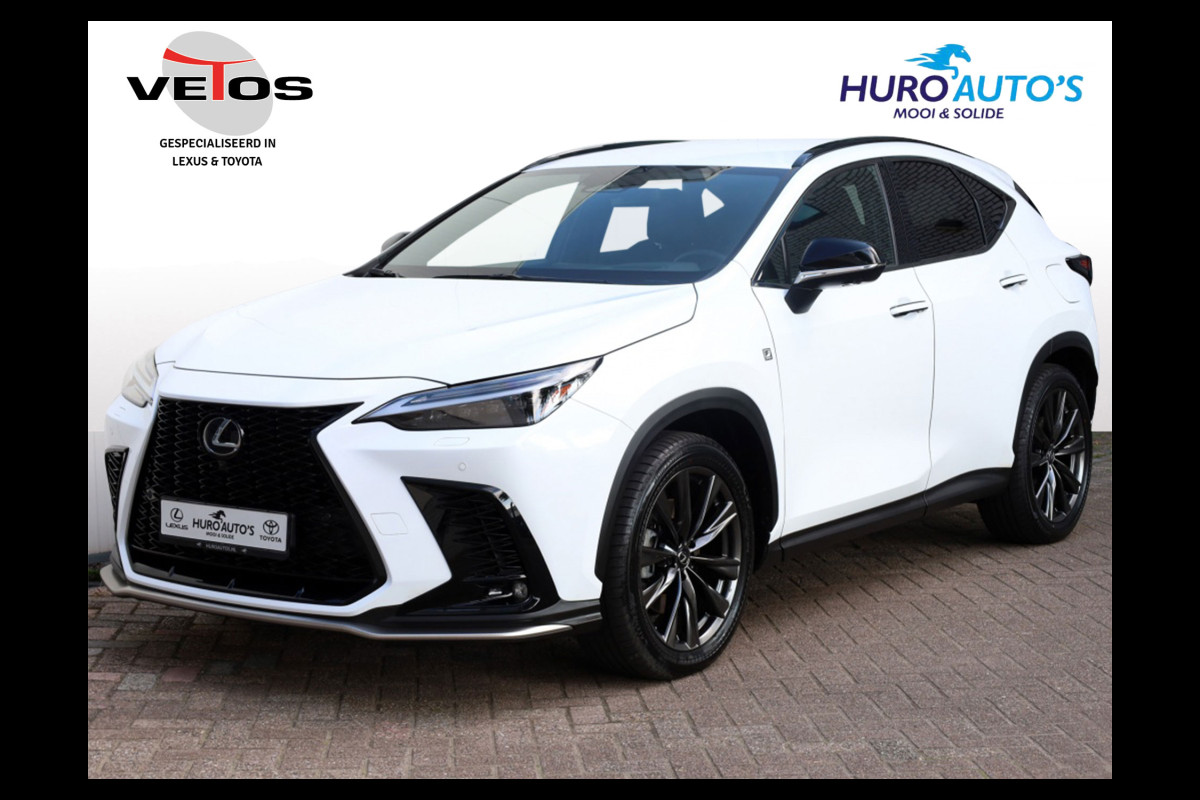 Lexus NX 450h+ AWD F Sport Line | Head-Up | Adaptief onderstel | 360 Cam Lexus NX 450h+ AWD F Sport Line | Head-Up | Adaptief onderstel | 360 Cam