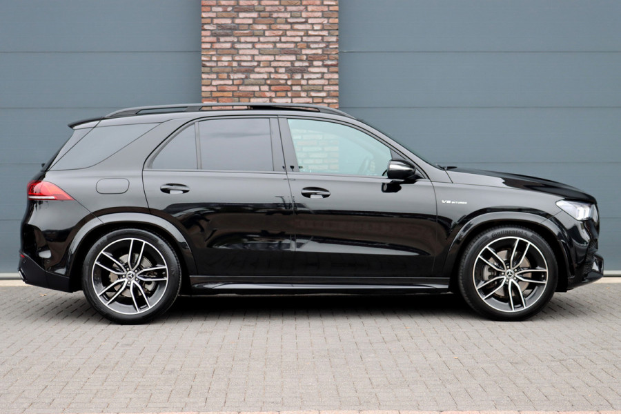 Mercedes-Benz GLE 580 V8 4MATIC AMG Line Aut9 | Luchtvering | Panoramadak | Surround Camera | Distronic+ | HUD | Night-pakket | Memory | Trekhaak | Nappa Leder |