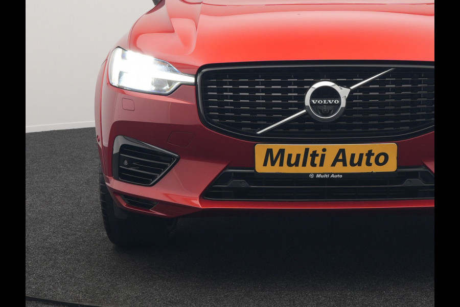 Volvo XC60 T6 AWD R-Design Plug In Hybrid 350pk Dealer O.H PHEV | Panodak | Adaptive Cruise | Head Up | 360 Camera | Harman Kardon Sound | Lederen Sportstoelen Memory & Verwarmd | Harman Kardon Sound | Apple Carplay | Keyless | Blis | Stuur Verwarmd