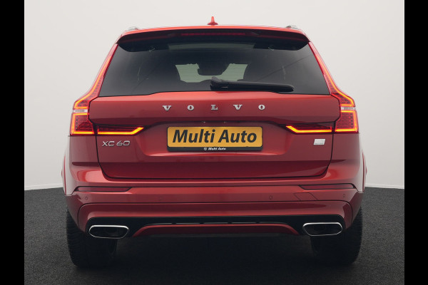 Volvo XC60 T6 AWD R-Design Plug In Hybrid 350pk Dealer O.H PHEV | Panodak | Adaptive Cruise | Head Up | 360 Camera | Harman Kardon Sound | Lederen Sportstoelen Memory & Verwarmd | Harman Kardon Sound | Apple Carplay | Keyless | Blis | Stuur Verwarmd