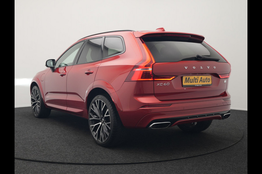 Volvo XC60 T6 AWD R-Design Plug In Hybrid 350pk Dealer O.H PHEV | Panodak | Adaptive Cruise | Head Up | 360 Camera | Harman Kardon Sound | Lederen Sportstoelen Memory & Verwarmd | Harman Kardon Sound | Apple Carplay | Keyless | Blis | Stuur Verwarmd