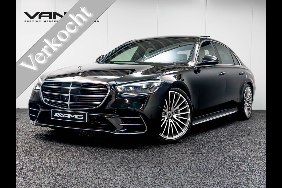 Mercedes-Benz S-Klasse S 450d 4MATIC Lang AMG Line | DRIVE PILOT | Chauffeurspakket Mercedes-Benz S-Klasse S 450d 4MATIC Lang AMG Line | DRIVE PILOT | Chauffeurspakket