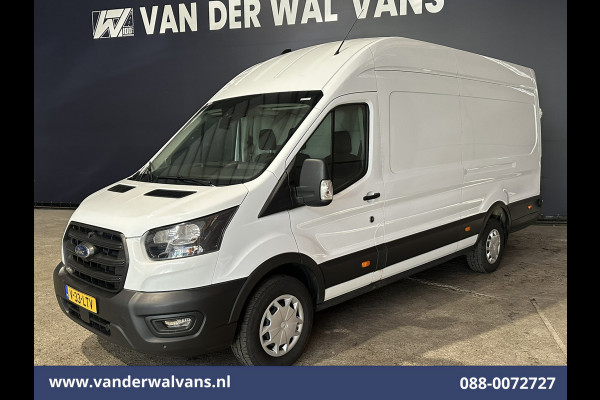 Ford Transit 2.0 TDCI 131pk L4H3 Euro6 Airco | Camera | Cruisecontrol | Verwarmde voorruit Parkeersensoren, Bijrijdersbank