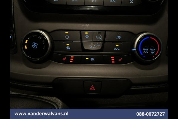 Ford Transit Custom 2.0 TDCI 131pk L2H1 Euro6 Airco | Apple Carplay | Android Auto | LED | Cruisecontrol Stoelverwarming, Verwarmde voorruit, Parkeersensoren, Bijrijdersbank, 2800kg trekvermogen
