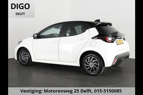 Toyota Yaris 1.5 HYB 1e EIG GARANTIE TOT 11-2032* BLACK & WHITE BIJNA 2023. CLOUD NAVI.CLIMA.CRUISE
