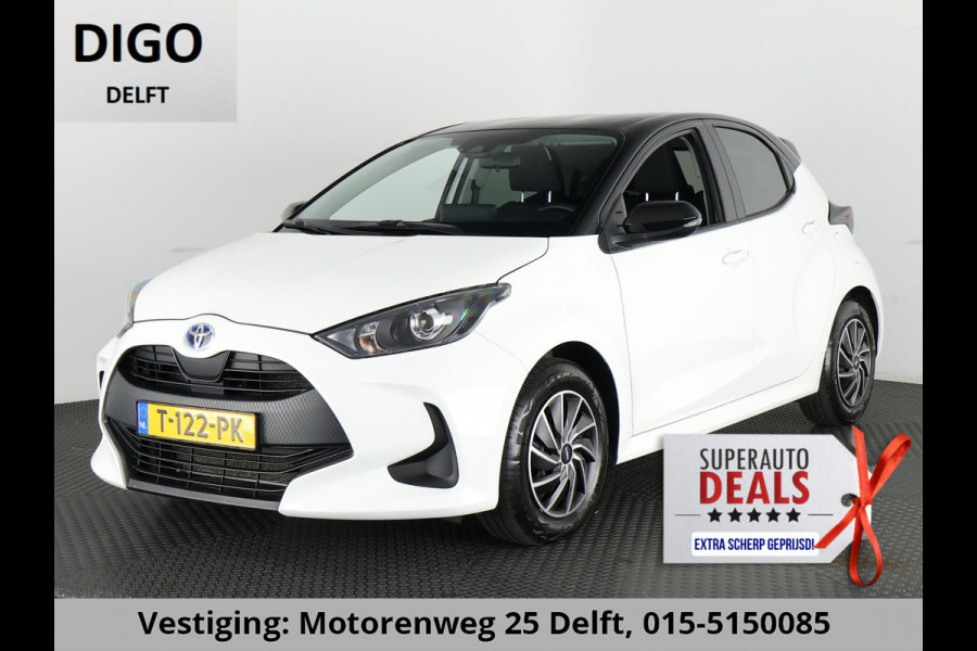 Toyota Yaris 1.5 HYBRID AUTOMAAT BLACK & WHITE GARANTIE 8-2033 NAVIGATIE.CLIMA.CRUISE