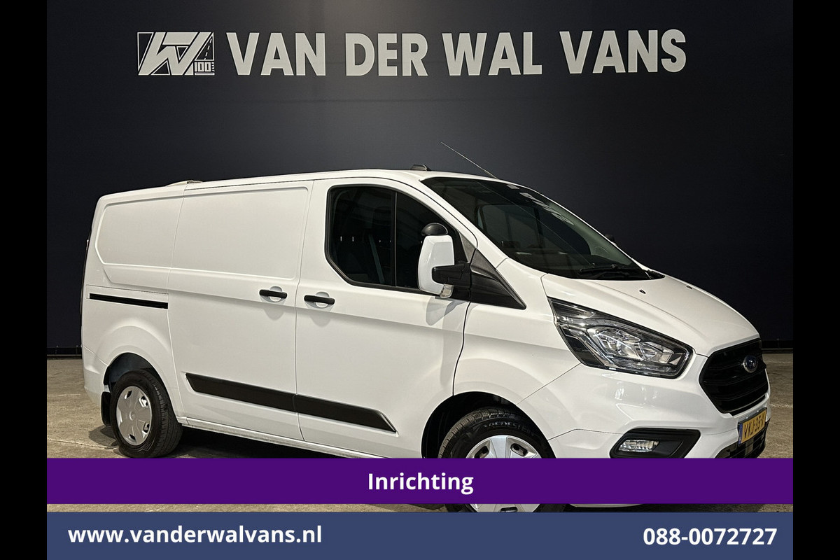 Ford Transit Custom 2.0 TDCI L1H1 Inrichting Euro6 Airco | Camera | LED | Apple Carplay | Android Auto | Cruisecontrol 2500kg trekhaak, Verwarmde voorruit, Parkeersensoren, Bijrijdersbank Ford Transit Custom 2.0 TDCI L1H1 Inrichting Euro6 Airco | Camera | LED | Apple Carplay | Android Auto | Cruisecontrol 2500kg trekhaak, Verwarmde voorruit, Parkeersensoren, Bijrijdersbank