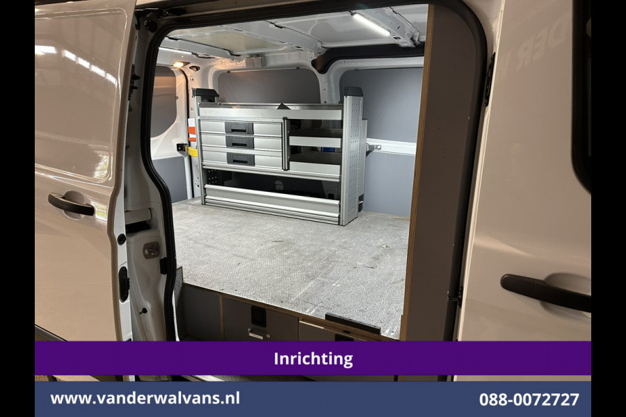 Ford Transit Custom 2.0 TDCI L1H1 Inrichting Euro6 Airco | Camera | LED | Apple Carplay | Android Auto | Cruisecontrol 2500kg trekhaak, Verwarmde voorruit, Parkeersensoren, Bijrijdersbank Ford Transit Custom 2.0 TDCI L1H1 Inrichting Euro6 Airco | Camera | LED | Apple Carplay | Android Auto | Cruisecontrol 2500kg trekhaak, Verwarmde voorruit, Parkeersensoren, Bijrijdersbank