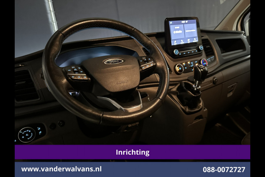 Ford Transit Custom 2.0 TDCI L1H1 Inrichting Euro6 Airco | Camera | LED | Apple Carplay | Android Auto | Cruisecontrol 2500kg trekhaak, Verwarmde voorruit, Parkeersensoren, Bijrijdersbank Ford Transit Custom 2.0 TDCI L1H1 Inrichting Euro6 Airco | Camera | LED | Apple Carplay | Android Auto | Cruisecontrol 2500kg trekhaak, Verwarmde voorruit, Parkeersensoren, Bijrijdersbank
