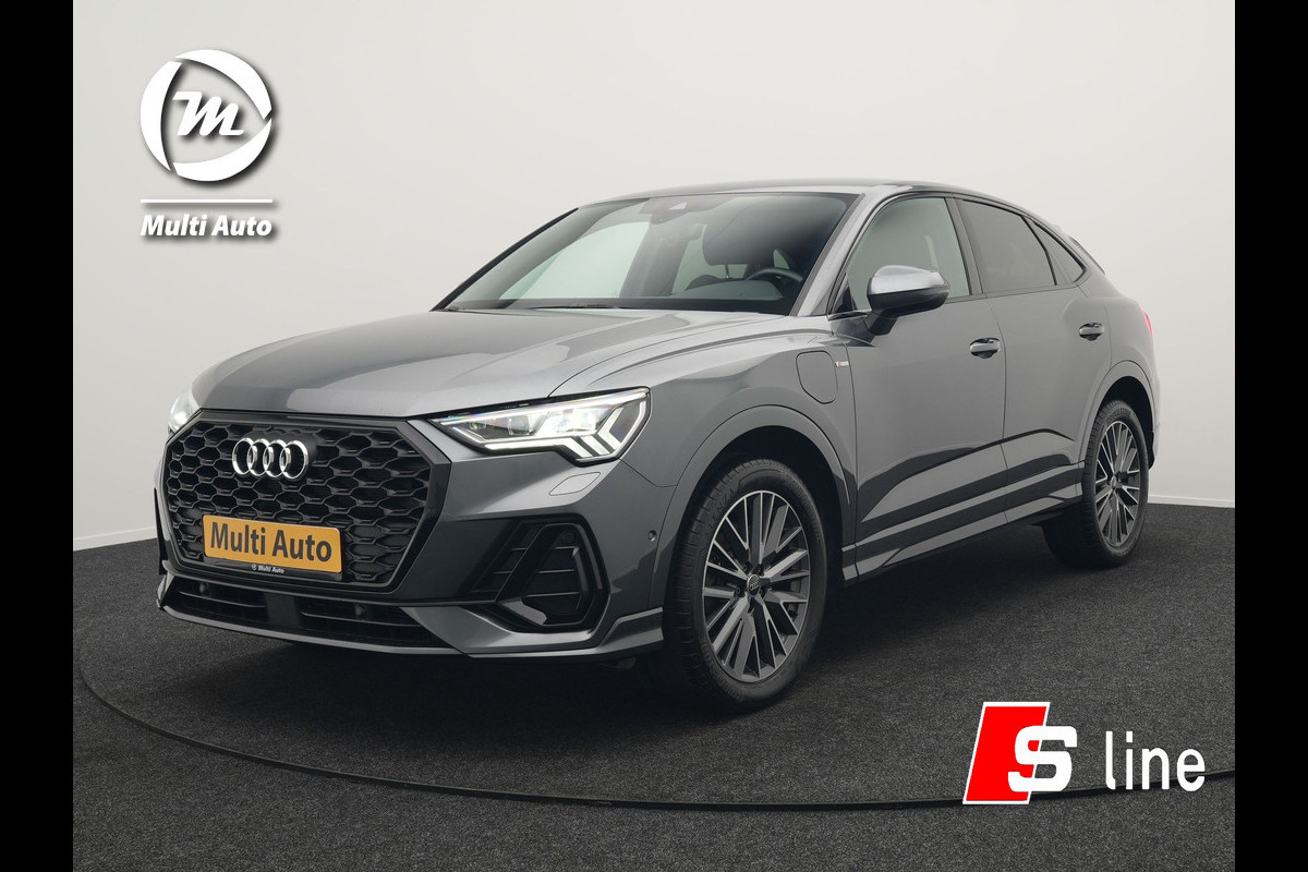 Audi Q3 Sportback 45 TFSI e S Line Plug In Hybrid 245pk Dealer O.H PHEV | Camera | Lederen Sportstoelen Verwarmd | Virtual Cockpit | Navigatie | Blis | Keyless | Cruise Control | Lane Assist | DAB | Audi Q3 Sportback 45 TFSI e S Line Plug In Hybrid 245pk Dealer O.H PHEV | Camera | Lederen Sportstoelen Verwarmd | Virtual Cockpit | Navigatie | Blis | Keyless | Cruise Control | Lane Assist | DAB |