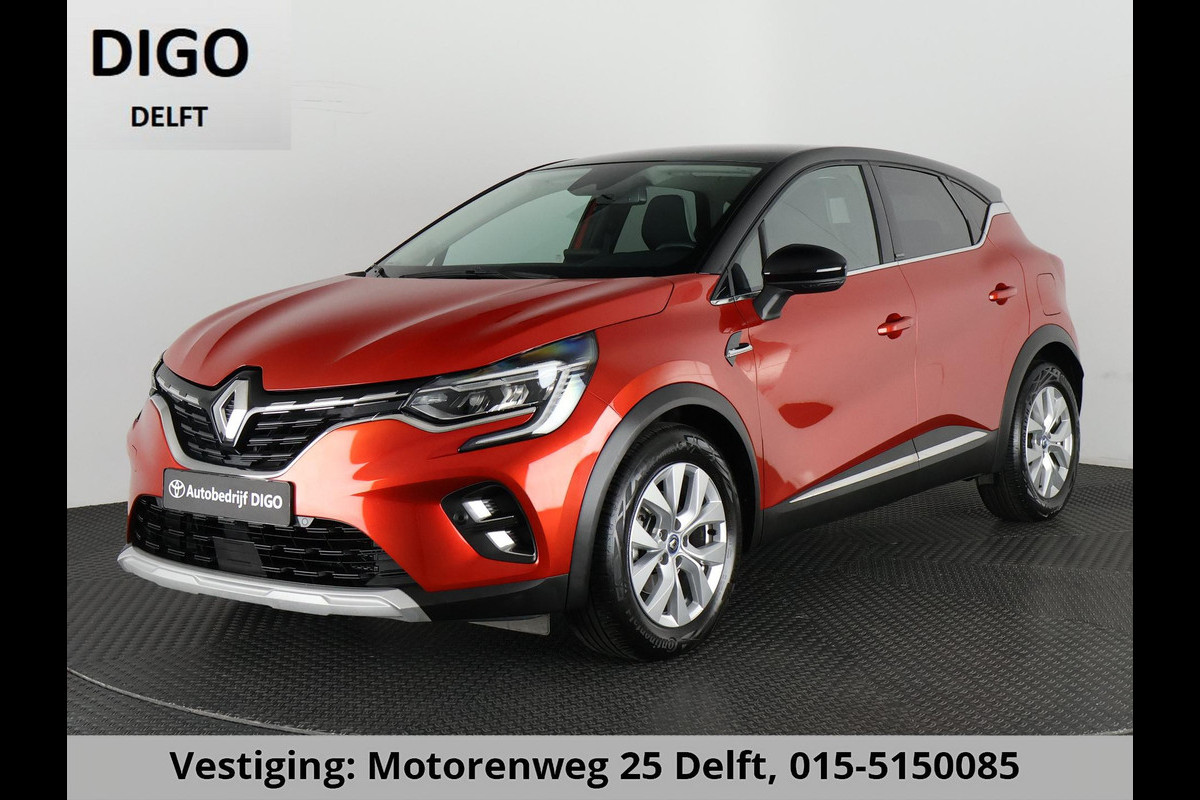 Renault Captur 1.6 E-TECH PHEV AUTOMAAT GARANTIE TOT 6-2031* KEYLESS.CAMERA.PDC V+A Renault Captur 1.6 E-TECH PHEV AUTOMAAT GARANTIE TOT 6-2031* KEYLESS.CAMERA.PDC V+A