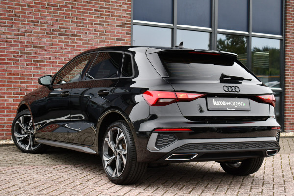 Audi A3 Sportback 40 TFSI e S-Line Pano ACC S-zetels 18inch Audi A3 Sportback 40 TFSI e S-Line Pano ACC S-zetels 18inch