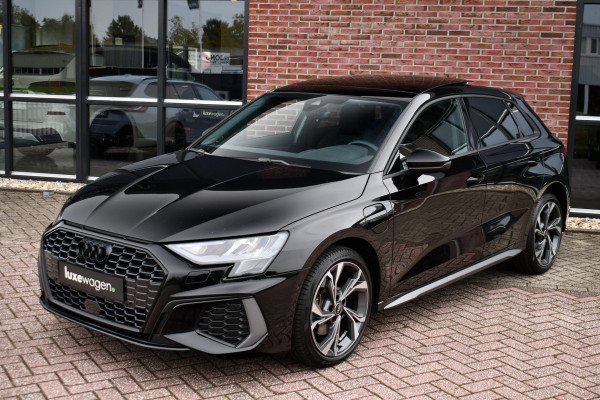 Audi A3 Sportback 40 TFSI e S-Line Pano ACC S-zetels 18inch Audi A3 Sportback 40 TFSI e S-Line Pano ACC S-zetels 18inch