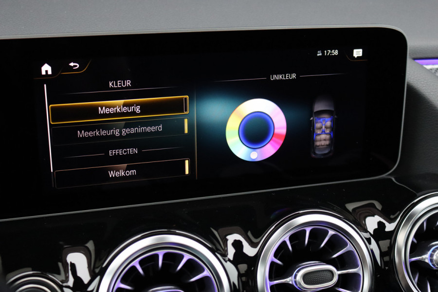 Mercedes-Benz B-Klasse 220 AMG Line Premium+ | Panoramadak | Augmented Reality | Advanced Sound System | Keyless Go | Cruise Control | Stoelverwarming | Dodehoekassistent | Nightpakket |