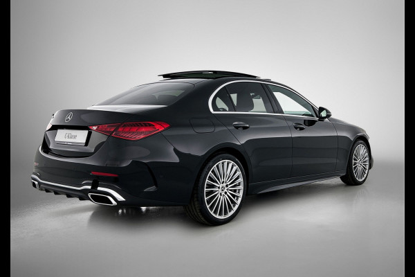 Mercedes-Benz C-Klasse 300 e Business Solution AMG | Multicontourstoelen voor | Burmester® 3D surround sound system | AIR BALANCE pakket | Winter pakket | Stoelventilatie/- verwarming voor | Walnotenhout |