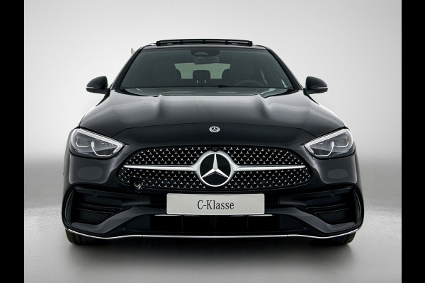 Mercedes-Benz C-Klasse 300 e Business Solution AMG | Multicontourstoelen voor | Burmester® 3D surround sound system | AIR BALANCE pakket | Winter pakket | Stoelventilatie/- verwarming voor | Walnotenhout |