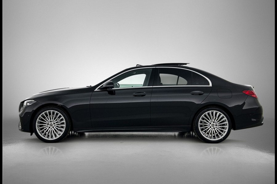 Mercedes-Benz C-Klasse 300 e Business Solution AMG | Multicontourstoelen voor | Burmester® 3D surround sound system | AIR BALANCE pakket | Winter pakket | Stoelventilatie/- verwarming voor | Walnotenhout |