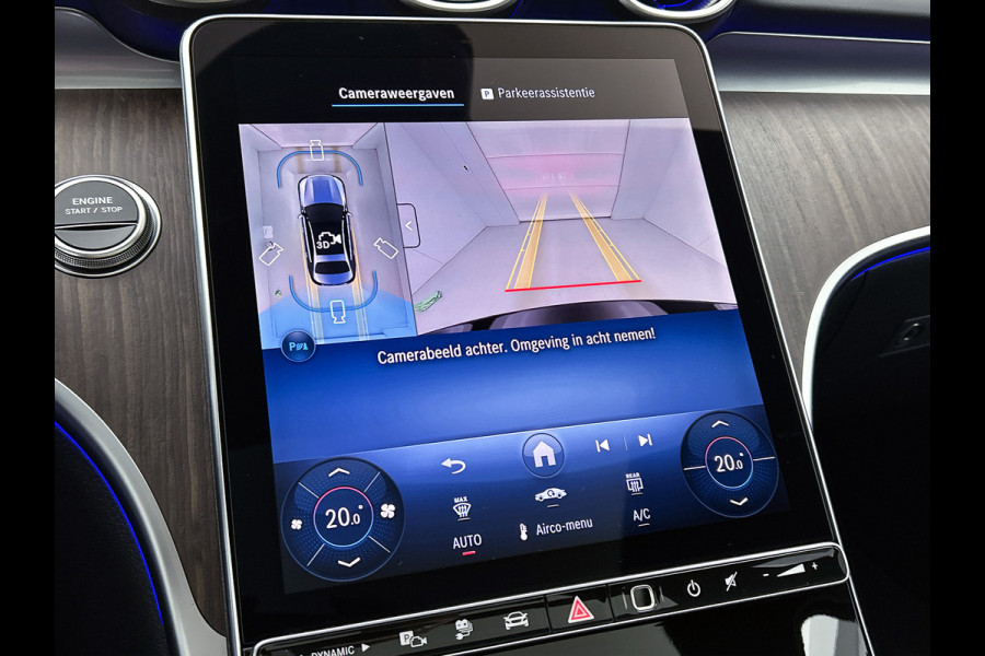 Mercedes-Benz C-Klasse 300 e Business Solution AMG | Multicontourstoelen voor | Burmester® 3D surround sound system | AIR BALANCE pakket | Winter pakket | Stoelventilatie/- verwarming voor | Walnotenhout |