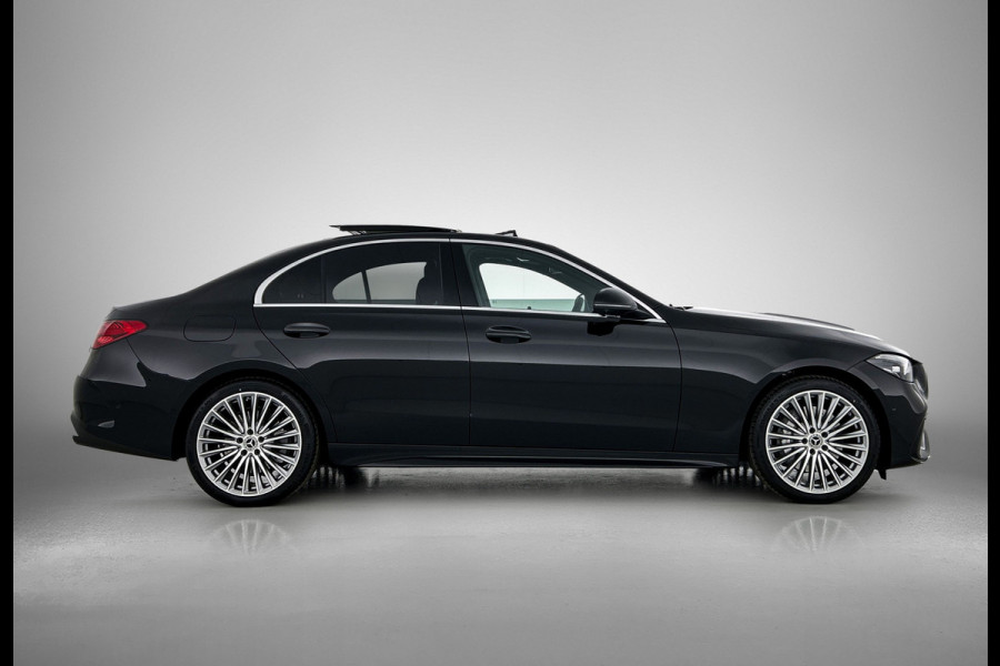 Mercedes-Benz C-Klasse 300 e Business Solution AMG | Multicontourstoelen voor | Burmester® 3D surround sound system | AIR BALANCE pakket | Winter pakket | Stoelventilatie/- verwarming voor | Walnotenhout |