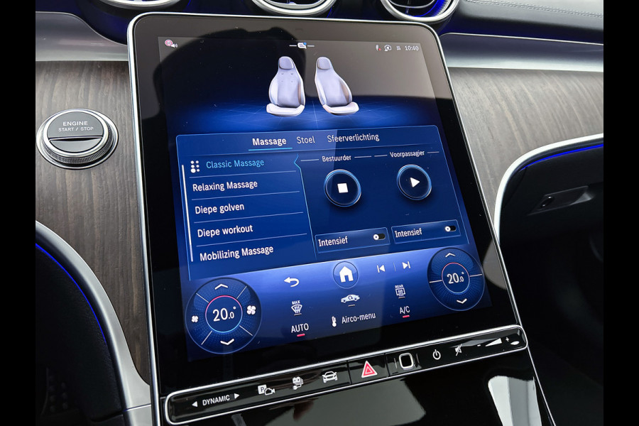 Mercedes-Benz C-Klasse 300 e Business Solution AMG | Multicontourstoelen voor | Burmester® 3D surround sound system | AIR BALANCE pakket | Winter pakket | Stoelventilatie/- verwarming voor | Walnotenhout |