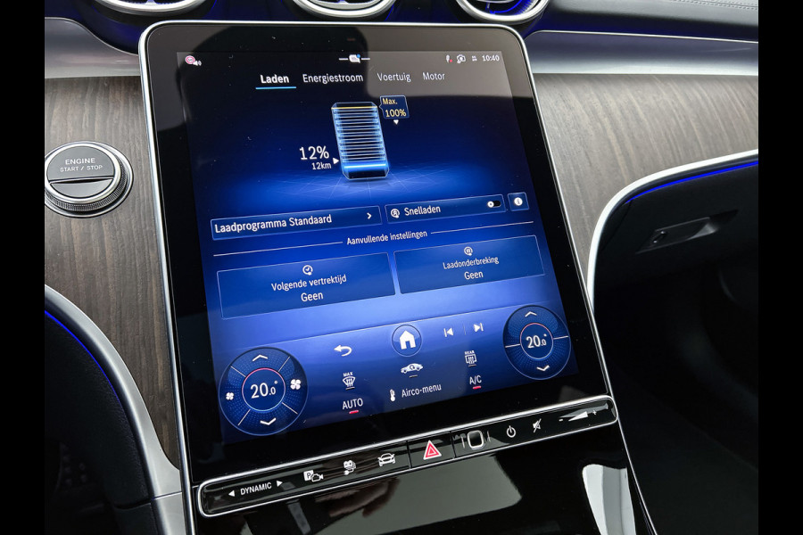 Mercedes-Benz C-Klasse 300 e Business Solution AMG | Multicontourstoelen voor | Burmester® 3D surround sound system | AIR BALANCE pakket | Winter pakket | Stoelventilatie/- verwarming voor | Walnotenhout |