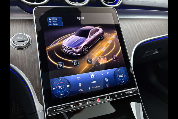 Mercedes-Benz C-Klasse 300 e Business Solution AMG | Multicontourstoelen voor | Burmester® 3D surround sound system | AIR BALANCE pakket | Winter pakket | Stoelventilatie/- verwarming voor | Walnotenhout |