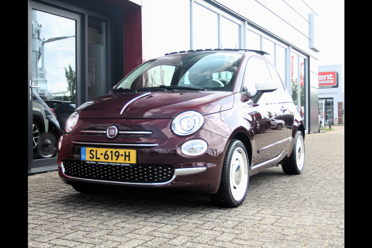 Fiat 500 1.2 Lounge 4 cilinder | Xenon | Leren bekleding | Elec.schuif\kanteldak Fiat 500 1.2 Lounge 4 cilinder | Xenon | Leren bekleding | Elec.schuif\kanteldak