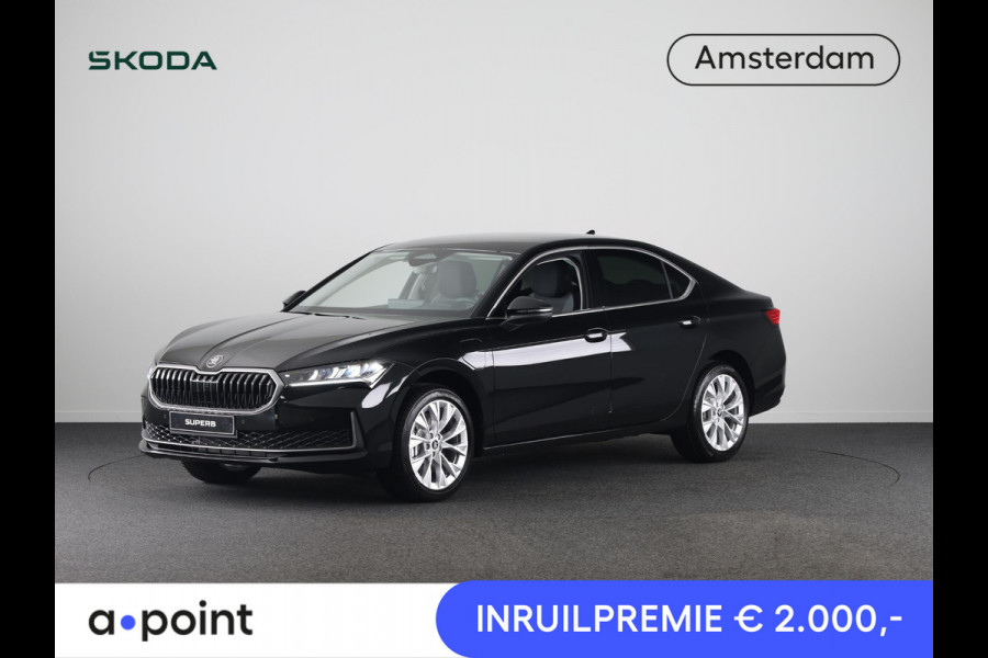 Škoda Superb Business Edition PHEV 1.5 TSI 204 pk 6 versn. DSG | Trekhaak wegklapbaar | Chrome pakket | 18 inch lichtmetalen velgen