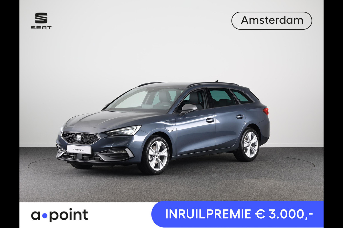 Seat Leon Sportstourer FR Business PHEV 1.5 TSI 204 pk 6 versn. DSG | Safe & Driving Pack | Trekhaak zwenkbaar (elektronische ontgrendeling) Seat Leon Sportstourer FR Business PHEV 1.5 TSI 204 pk 6 versn. DSG | Safe & Driving Pack | Trekhaak zwenkbaar (elektronische ontgrendeling)