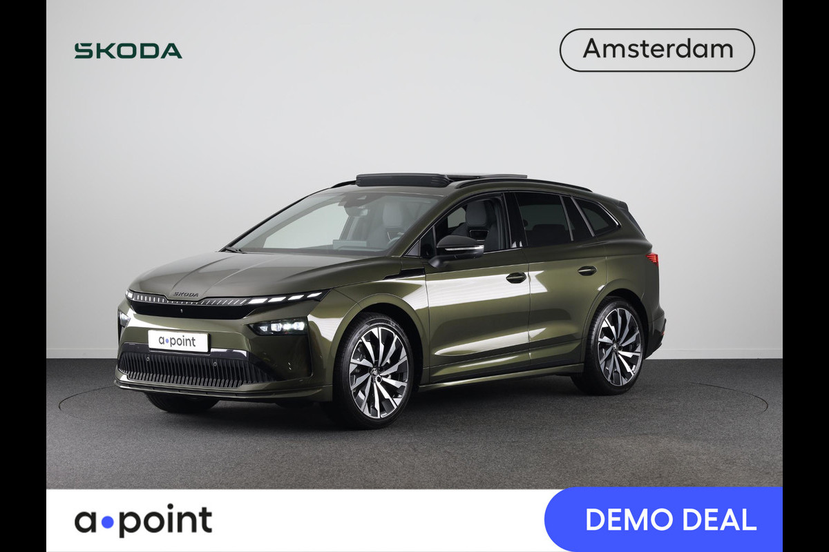 Škoda Enyaq 85 Sportline 286pk | Panoramadak | Business upgrade pakket | 21 inch Škoda Enyaq 85 Sportline 286pk | Panoramadak | Business upgrade pakket | 21 inch