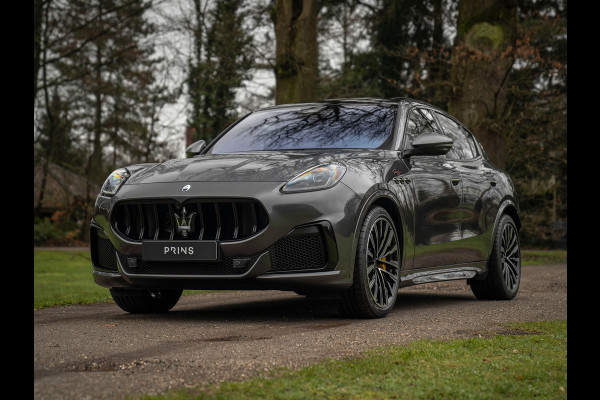 Maserati Grecale 3.0 V6 Trofeo 530pk | Full option! | Carbon ext. + int. | Sonus Faber | Pano-dak | Stoelkoeling | Adapt. cruise Maserati Grecale 3.0 V6 Trofeo 530pk | Full option! | Carbon ext. + int. | Sonus Faber | Pano-dak | Stoelkoeling | Adapt. cruise