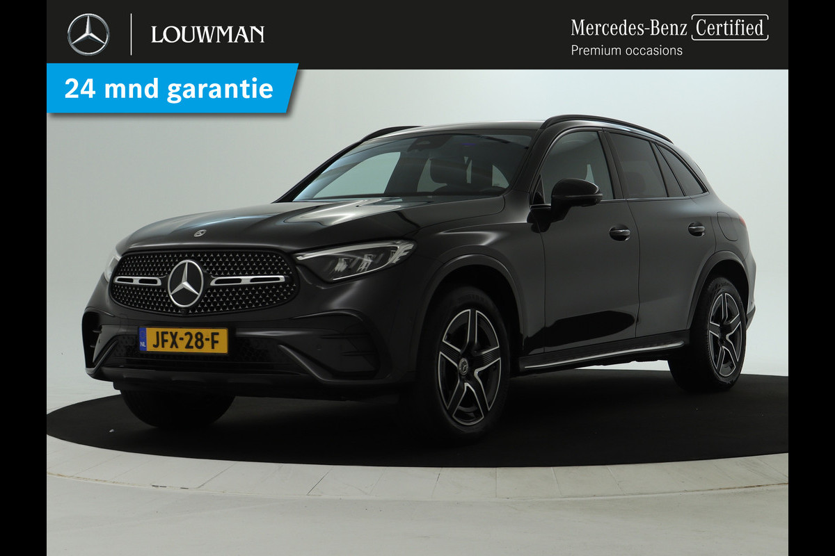 Mercedes-Benz GLC 300 e 4MATIC AMG Plug-In Hybride | AMG Line | Night Pakket | Trekhaak | Alarm Klasse 3 | Distronic | Memory Voorstoelen | Stuur en Stoelverwarming. Inclusief 24 maanden MB Certified garantie voor Europa.