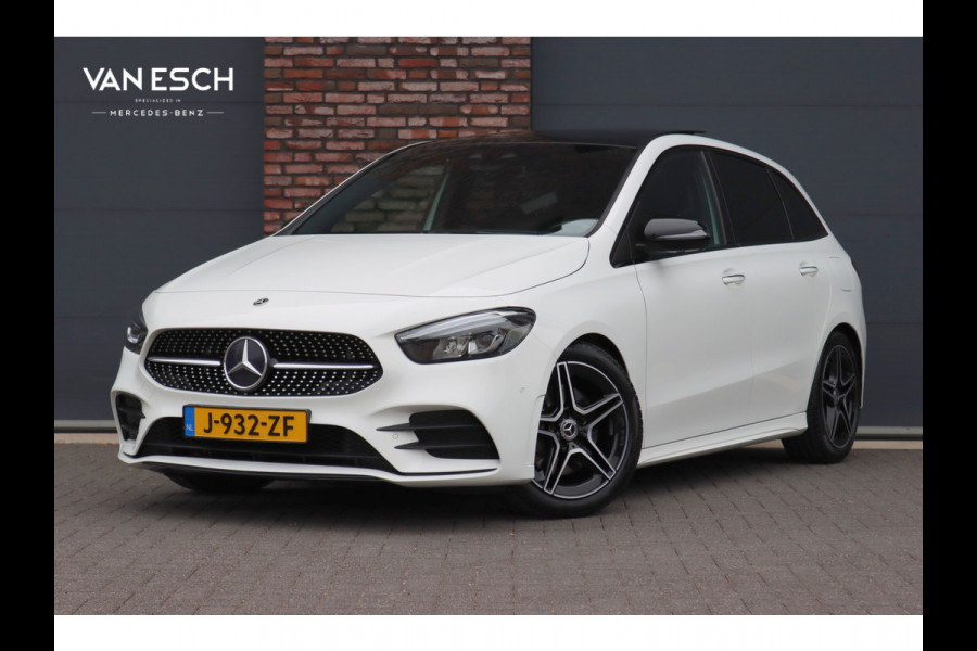 Mercedes-Benz B-Klasse 220 AMG Line Premium+ | Panoramadak | Augmented Reality | Advanced Sound System | Keyless Go | Cruise Control | Stoelverwarming | Dodehoekassistent | Nightpakket |