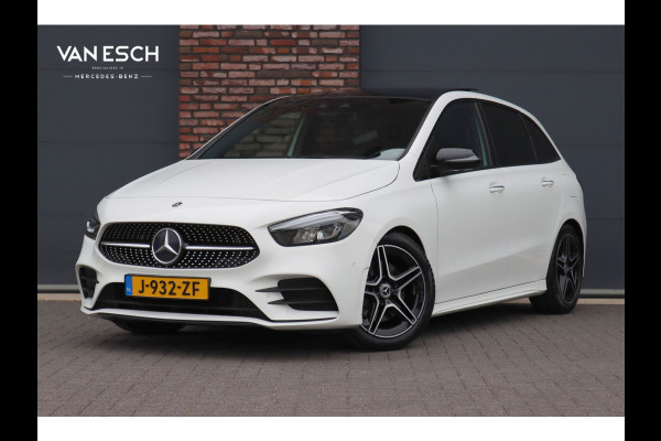 Mercedes-Benz B-Klasse 220 AMG Line Premium+ | Panoramadak | Augmented Reality | Advanced Sound System | Keyless Go | Cruise Control | Stoelverwarming | Dodehoekassistent | Nightpakket |
