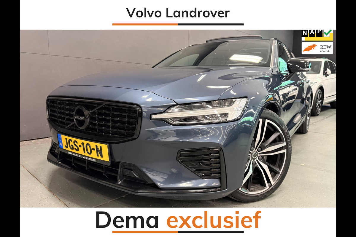 Volvo V60 2.0 T8 Twin Engine AWD R-Design PANO/DAB/H-KARDON/M-STOELEN/LEDER/// Volvo V60 2.0 T8 Twin Engine AWD R-Design PANO/DAB/H-KARDON/M-STOELEN/LEDER///