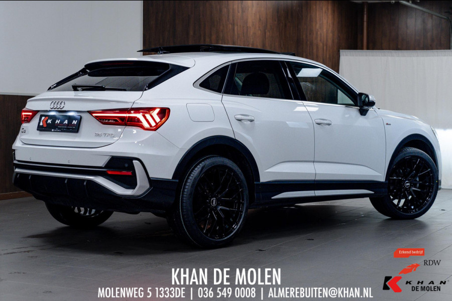 Audi Q3 Sportback 35 TFSI S Competition PANO|LEER|ELEKTR.ACHTr