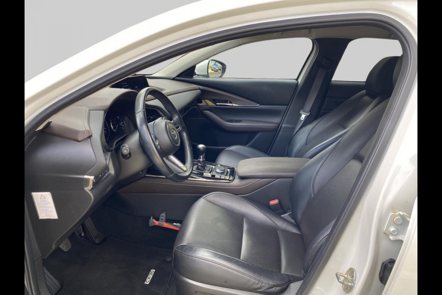 Mazda CX-30 2.0 e-SkyActiv-X M Hybrid Luxury | Trekhaak | Lederen bekleding