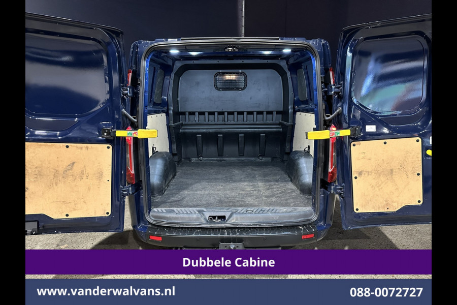 Ford Transit Custom 2.0 TDCI 131pk L2H1 Dubbele Cabine Euro6 Airco | 2x zijdeur | 5-Zits | Navigatie | 2800kg Trekhaak Apple Carplay, Android Auto, LED, Cruisecontrol, Parkeersensoren, Stoelverwarming Ford Transit Custom 2.0 TDCI 131pk L2H1 Dubbele Cabine Euro6 Airco | 2x zijdeur | 5-Zits | Navigatie | 2800kg Trekhaak Apple Carplay, Android Auto, LED, Cruisecontrol, Parkeersensoren, Stoelverwarming