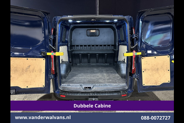 Ford Transit Custom 2.0 TDCI 131pk L2H1 Dubbele Cabine Euro6 Airco | 2x zijdeur | 5-Zits | Navigatie | 2800kg Trekhaak Apple Carplay, Android Auto, LED, Cruisecontrol, Parkeersensoren, Stoelverwarming Ford Transit Custom 2.0 TDCI 131pk L2H1 Dubbele Cabine Euro6 Airco | 2x zijdeur | 5-Zits | Navigatie | 2800kg Trekhaak Apple Carplay, Android Auto, LED, Cruisecontrol, Parkeersensoren, Stoelverwarming