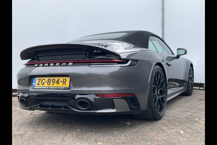 Porsche 911 Cabrio 3.0 Carrera 4 S Sportchrono+ 14-weg orig.NL Agaatgrijs perfecte configuratie