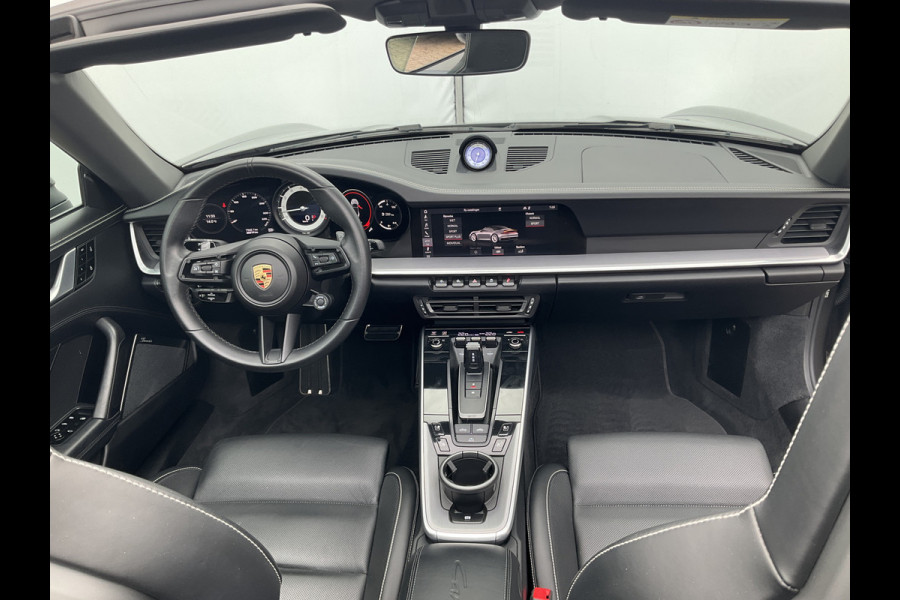Porsche 911 Cabrio 3.0 Carrera 4 S Sportchrono+ 14-weg orig.NL Agaatgrijs perfecte configuratie