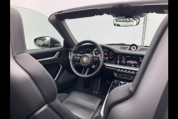 Porsche 911 Cabrio 3.0 Carrera 4 S Sportchrono+ 14-weg orig.NL Agaatgrijs perfecte configuratie